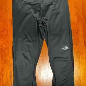 The North Face Black Athletic Leggings with Elastic Waistband